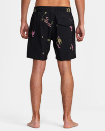 2 VA Pigment - Short de Natación para Hombre Violeta AVYBS00204 RVCA