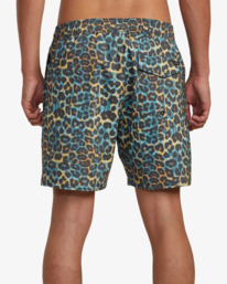 2 Barnes - Short de Natación para Hombre Verde AVYBS00265 RVCA