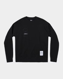 RVCA Mens Hybrid Crew Sweatshirt