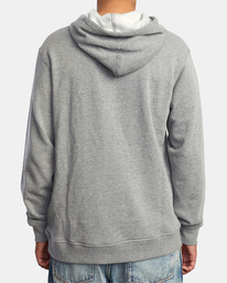 rvca, Recession Collection Americana - Kapuzenpulli für Männer, ATHLETIC HEATHER (ahr) Recession Collection Americana - Hoodie for Men AVYFT00309