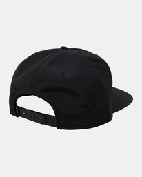 rvca, Andrew Pommier Rainbow Connection - Snapback Cap for Men, BLACK (blk) Andrew Pommier Rainbow Connection - Snapback Cap for Men AVYHA00499