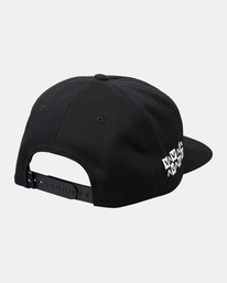 1 Barron Mamiya - Casquette snapback pour Homme Noir AVYHA00568 RVCA