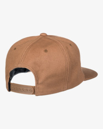 9 Snake Control - Snapback Cap for Men Brown AVYHA00572 RVCA