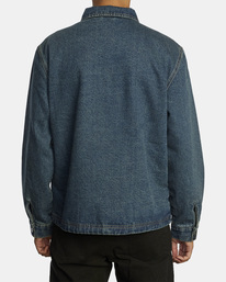Everett Denim Coaches Jacket