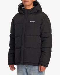 3 Balance - Puffer Jacket for Men Black AVYJK00234 RVCA