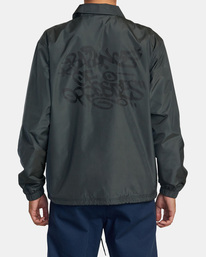 8 VA - Coaches Jacket for Men Black AVYJK00236 RVCA