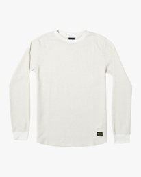 0 Recession Collection Day Shift - Haut thermique à manches longues pour Homme Blanc AVYKT00104 RVCA