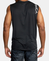 rvca, VA Sport Vent - Camiseta sin mangas para Hombre, BLACK (blk) VA Sport Vent - Vest for Men AVYKT00170