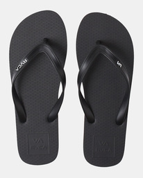 0 All The Way - Chanclas para Hombre Negro AVYL100053 RVCA