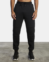 0 VA Sport Tech - Pantalón de Chándal para Hombre Negro AVYNP00168 RVCA