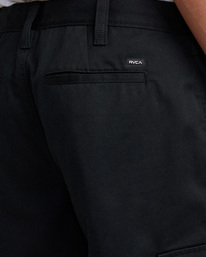 6 Recession Collection Americana - Pantalón Cargo para Hombre Negro AVYNP00181 RVCA