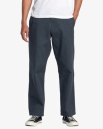 0 Americana - Pantalón Chino para Hombre Negro AVYNP00227 RVCA