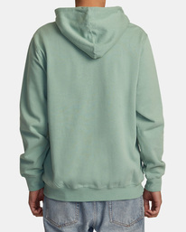 rvca, Big RVCA - Sudadera con Capucha para Hombre, GREEN HAZE (ghz) Big RVCA - Hoodie for Men AVYSF00223
