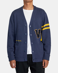 0 Varsity - Pull pour Homme Bleu AVYSW00130 RVCA