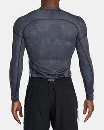 9 Ruotolo Sport  - Long Sleeve Compression Top for Men Black AVYWR03000 RVCA