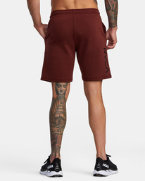 2 VA Sport 19" - Elasticated Shorts for Men Brown AVYWS00135 RVCA