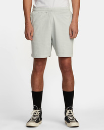 1 RVCA 18" - Short Elástico para Hombre Verde AVYWS00163 RVCA