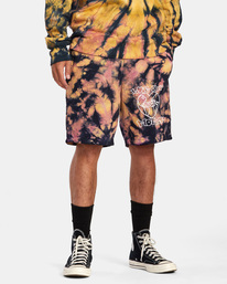 rvca, RVCA x FREAKTOPIA - Sweat Shorts for Men, TIE DYE (tdy) RVCA x FREAKTOPIA - Sweat Shorts for Men AVYWS00214