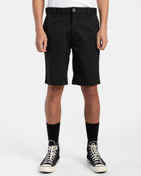 1 Weekend Stretch - Short pour Homme Noir AVYWS00223 RVCA