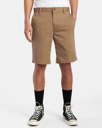 1 Weekend Stretch - Shorts for Men Grey AVYWS00223 RVCA