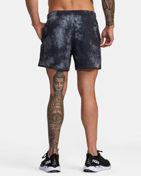 2 VA Sport Yogger 15" - Short de Entrenamiento para Hombre Negro AVYWS00227 RVCA