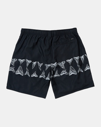 1 Ben Horton Yogger 17" - Short de Entrenamiento para Hombre Negro AVYWS00246 RVCA