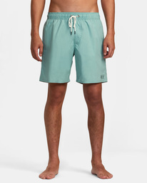 rvca, Opposites - Short hybride élastique pour Homme, GREEN HAZE (ghz) Opposites - Hybrid Elasticated Shorts for Men AVYWS00261