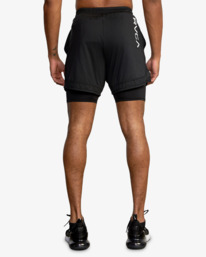 2 Sport Vent 16" Training Shorts Black AVYWS00309 RVCA