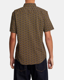 rvca, Micro Garden - Short Sleeve Shirt for Men, MULTI (mul) Micro Garden - Short Sleeve Shirt for Men AVYWT00375