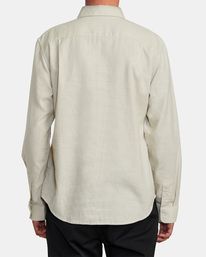 rvca, Hi Grade - Chemise manches longues Unisexe, NATURAL (nat) Hi Grade - Unisex Long Sleeve Shirt AVYWT00381