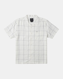 0 Hi Grade - Camicia a maniche corte Unisex White AVYWT00382 RVCA