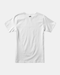 5 VA Rvca Blur T-Shirt White AVYZT01370 RVCA