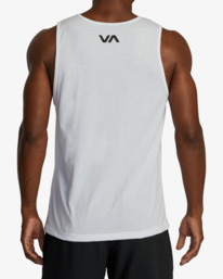 rvca, VA Sport Blur - Camiseta sin mangas para Hombre, WHITE (wht) VA Sport Blur - Vest for Men AVYZT01371