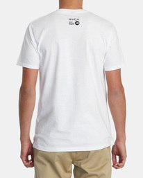 2 Insult Injury - Camiseta para Hombre Blanco AVYZT01945 RVCA