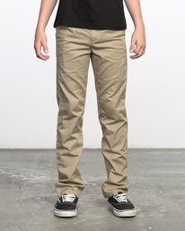 stay rvca straight fit pants