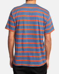 2 Daybreak Stripe - Maglietta a maniche corte da Uomo  C1KTRCRVP2 RVCA