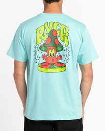 3 Mush Too - Camiseta de manga corta para Hombre Azul C1SSRMRVP2 RVCA