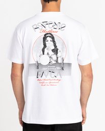 3 George Thompson Psychic Hotline - T-Shirt für Männer Weiss C1SSRNRVP2 RVCA