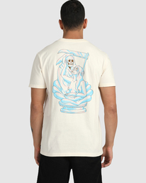 1 Luke Pelletier X Kristen Liu Wong - T-shirt manches courtes pour Homme Blanc C1SSSMRVP2 RVCA