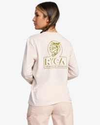 RVCA Relaxed - Long Sleeve T-Shirt for Women  C3LSRARVP2