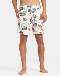 Perry Elastic Swim Shorts 17"  D1VORDRVS2