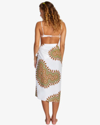 1 Serotonin - Sarong da spiaggia da Donna Bianco D3DRRJRVS2 RVCA