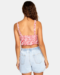 1 Sweetheart - Crop Top de Tiras para Mujer Rojo D3TPRERVS2 RVCA