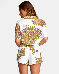rvca, Serotonin 2022 - Elasticated Shorts for Women, CLOUD (0514) Serotonin 2022 - Elasticated Shorts for Women D3WKRBRVS2