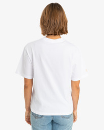 1 Be Kind - Camiseta de corte relajado para Mujer Blanco EVJZT00145 RVCA