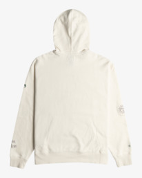 1 Love Her - Sweat à capuche pour Homme Blanc EVYSF00109 RVCA