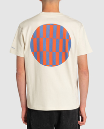 rvca, Jesse Brown Asterisk - T-shirt pour Homme, SILVER BLEACH (slb) Jesse Brown Asterisk - T-Shirt for Men EVYZT00124