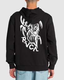 3 Final Trip - Sudadera con Capucha para Hombre Negro F1HORQRVF2 RVCA