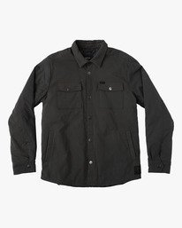 0 OFFICERS SHIRT JACKET  F1JKRCRVF7 RVCA