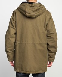 2 GROUND CONTROL PARKA  F1JKRJRVF7 RVCA